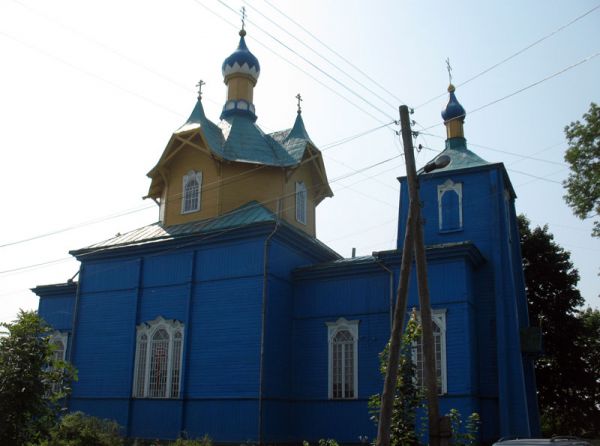 Šarkaŭščyna. Orthodox church of the Assumption