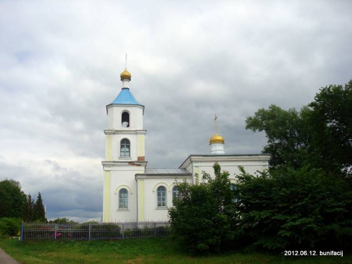 Arechaŭna. Orthodox church of St. Paraskieva