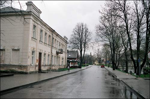  - Вуліцы мястэчка . Вуліца ў Троках