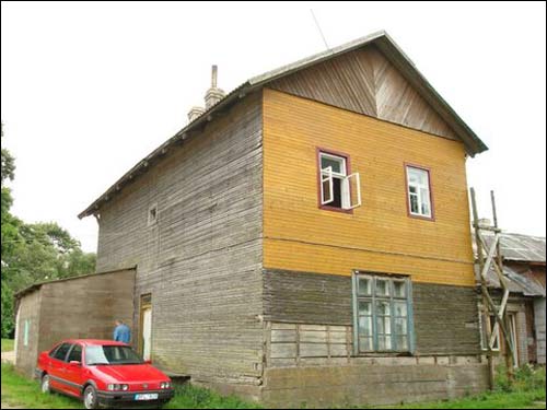  - Сядзіба . Сядзібны дом, фрагмент, 07.2008