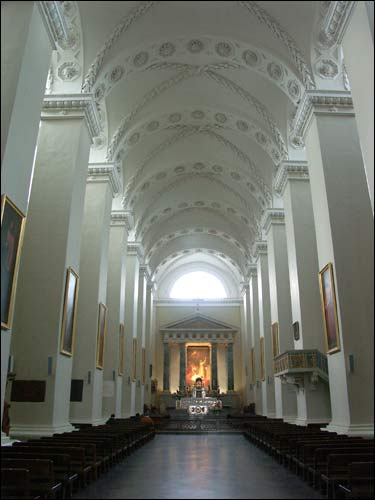 Vilnius. Catholic church Cathedral