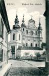 miasto Wilno - Kościół Św. Michała Archanioła i klasztor Bernardynek