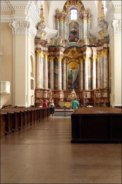  - Catholic church of St. Casimir and the Monastery of Jesuits. High altar