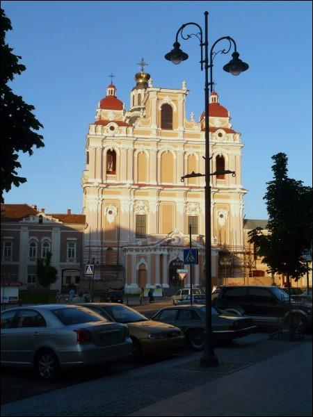 Vilnius |  Catholic church of St. Casimir and the Monastery of Jesuits. 