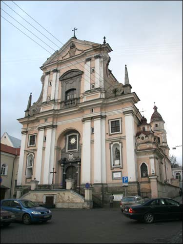  - Catholic church of St. Theresa (of the Carmelites). Church of St. Theresa of the Barefoot Carmelites in Vilnius