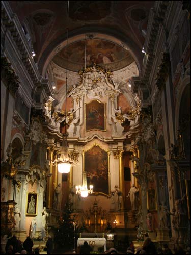  - Catholic church of St. Theresa (of the Carmelites). Interior, fragment