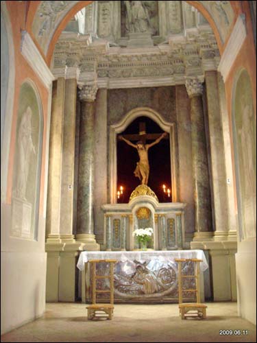 Wilno |  Kościół Św. Teresy (Karmelitów). Kaplica Pociejów, ołtarz