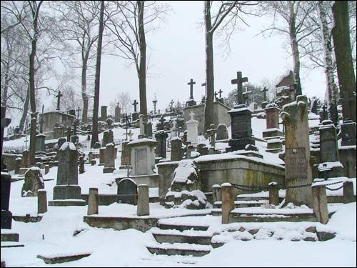 Wilno |  Cmentarz na Rossie. Wzgórze Literatów