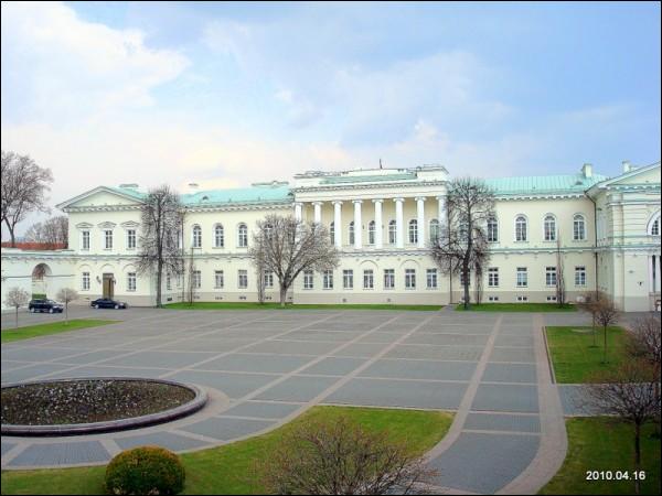 Vilnius. Estate of President