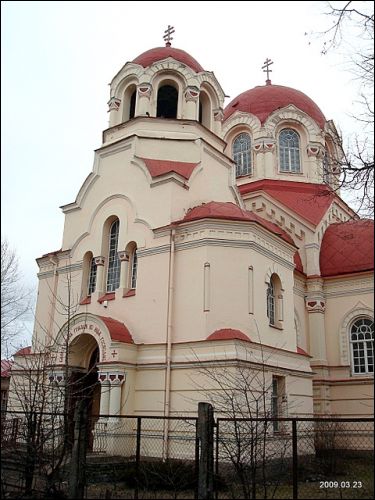  - Cerkiew Św. Michała Archanioła. Fasada główna i boczna