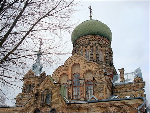 Vilnius. Orthodox church of St. Aliaksandar Neuski