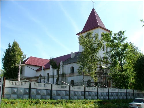 Kamianiec. Catholic church of St. Peter and St. Paul