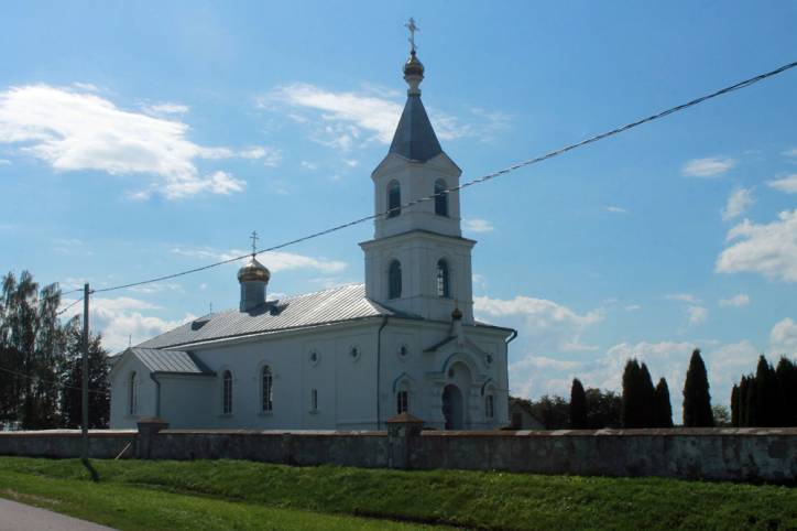 Hudzievičy.  Orthodox church of the Birth of the Virgin