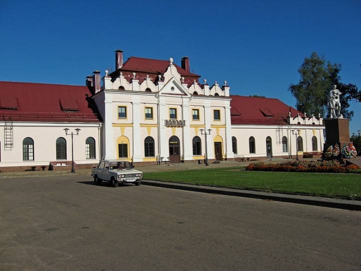 Porzecze. Dworzec kolejowy 