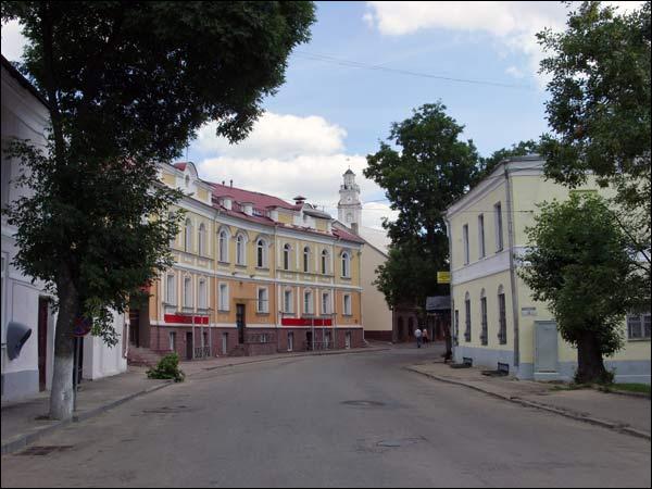 Viciebsk. Historical buildings Talstoga str. (Padzvinskaja)