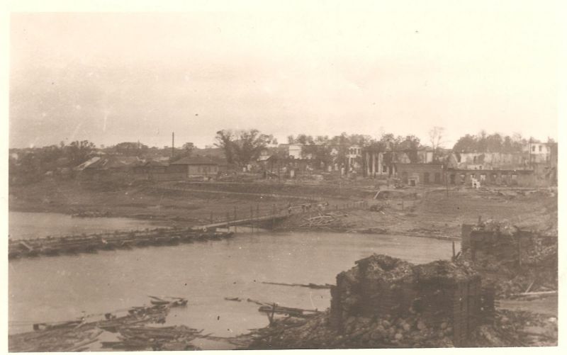  - Town photos from WWII period . 
