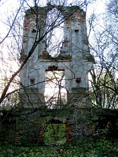  - Сядзіба (руіны). 