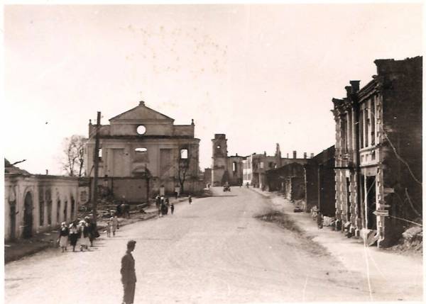  - Town photos from WWII period . 