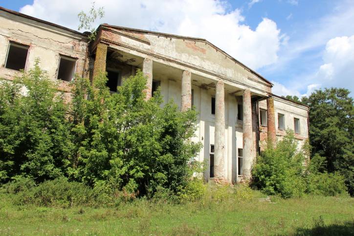Grinyevo |  Manor of Biezbarodka. Fragment