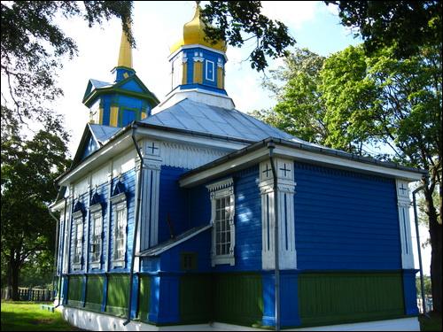  - Orthodox church of the Birth of the Virgin. View from the apse side