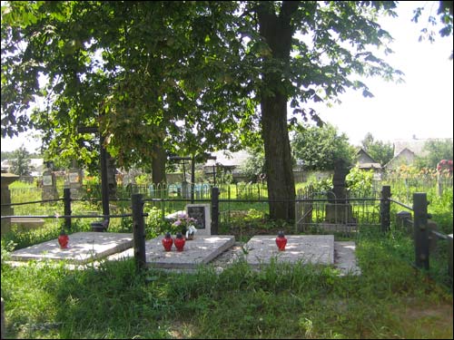  - Cmentarz stary katolicki. Mogiły Skirmunttów na cmentarzu, 06 2007