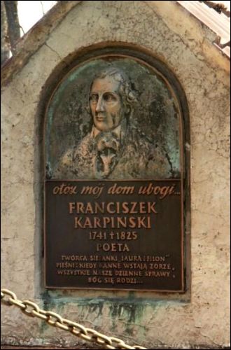 Łyskava.  Francišak Karpinski tomb