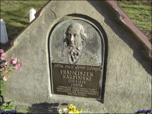  -  Francišak Karpinski tomb. 