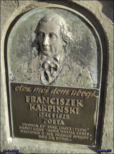 Łyskava.  Francišak Karpinski tomb