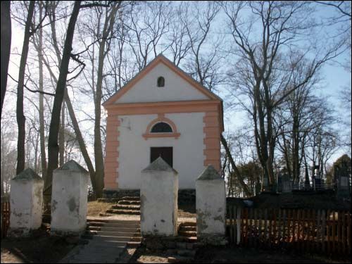 Pružany. Graveyard chapel Catholic