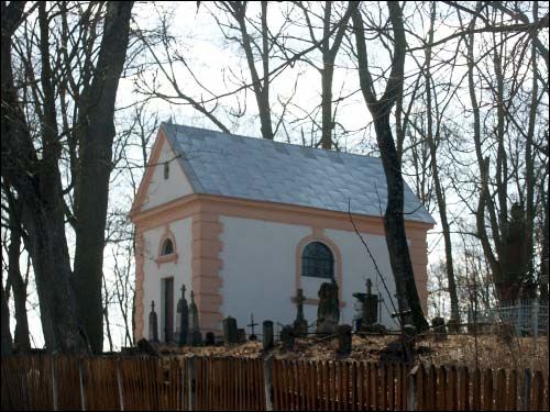 Pružany. Graveyard chapel Catholic