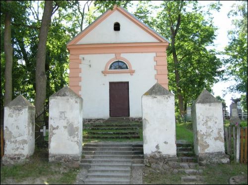 Pružany. Graveyard chapel Catholic