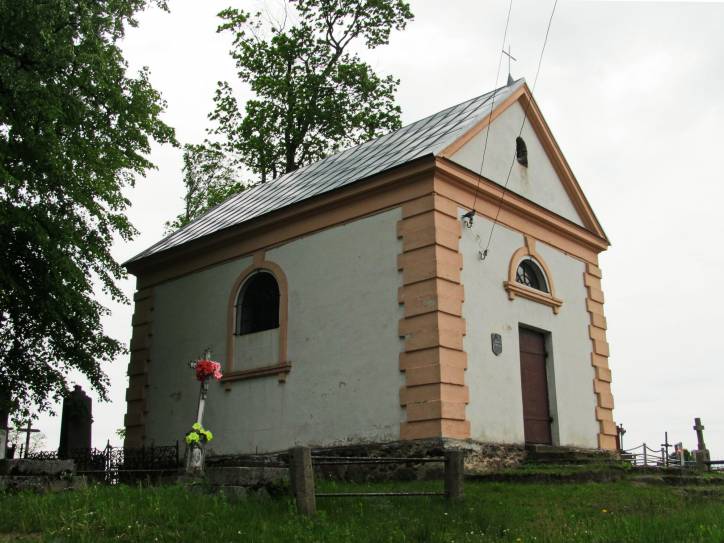 Pružany. Graveyard chapel Catholic