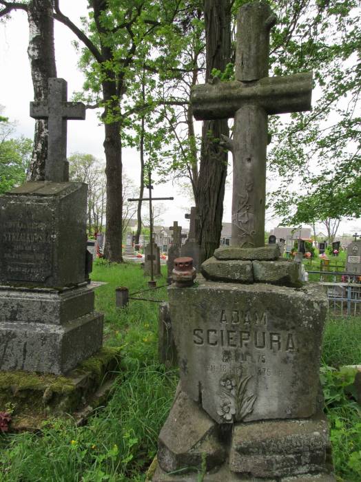Pružany. cemetery Catholic