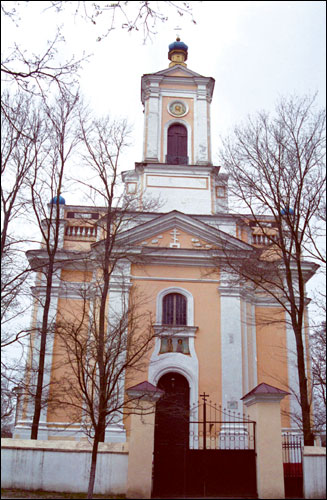 Ružany. Orthodox church of St. Peter and St. Paul and monastery of Basilians