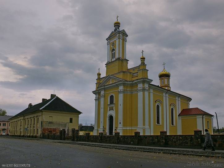Ružany. Orthodox church of St. Peter and St. Paul and monastery of Basilians