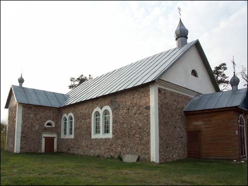 Zelzin |  Cerkiew Podwyższenia Krzyża Świętego. Fragment