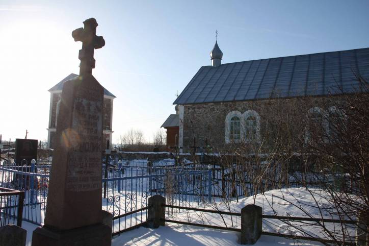 Zelzin. Orthodox church of the Exaltation of the Holy Cross