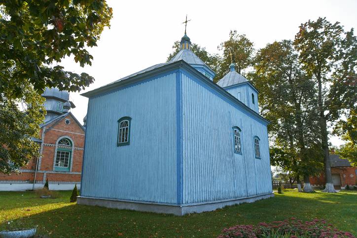 Alhomiel. Orthodox church of the Resurrection
