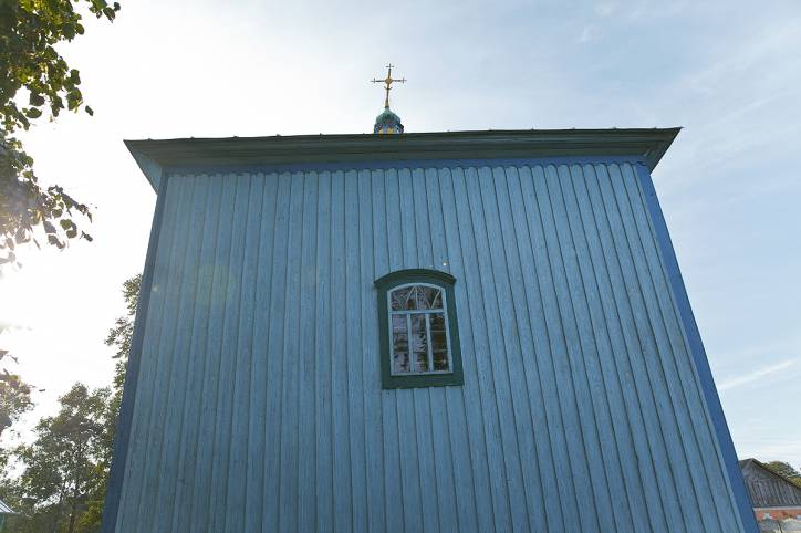 Alhomiel. Orthodox church of the Resurrection