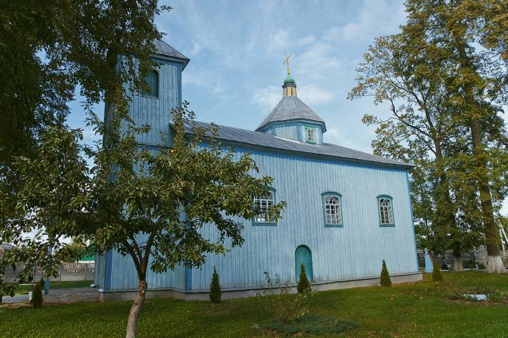 Alhomiel. Orthodox church of the Resurrection