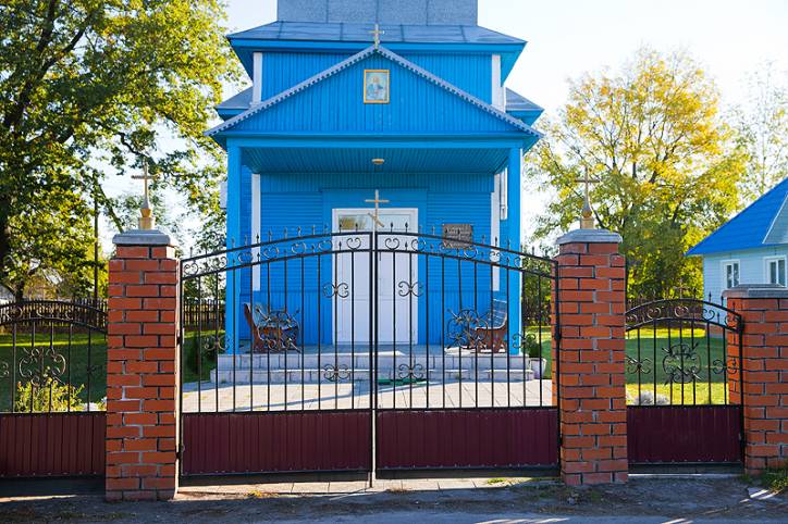 Siamihoscičy. Orthodox church of St. John Divine