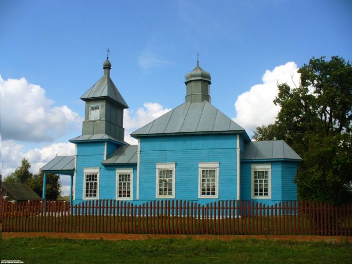 Siamihoscičy. Orthodox church of St. John Divine