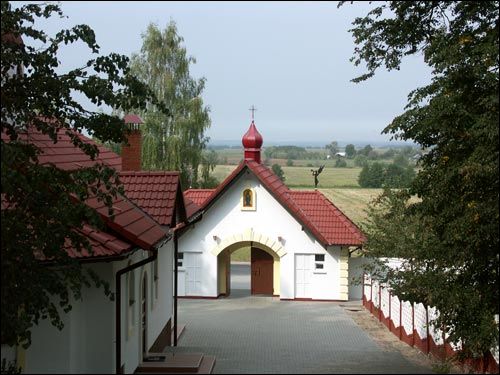 Chmieleva. Orthodox church of the Transfiguration