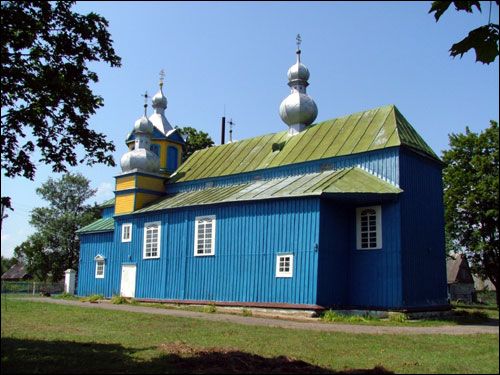 Sciapanki. Orthodox church of St. Michael the Archangel