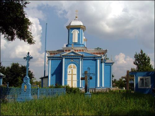 Žabinka.  Orthodox church of the Protection of the Holy Virgin