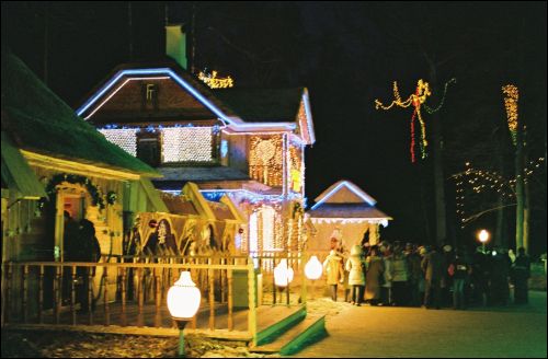 Белавежская пушча.  Рэзідэнцыя Дзеда Мароза