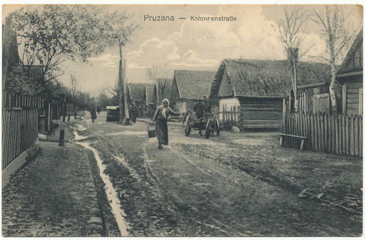 Pružany. Town at the old photos 