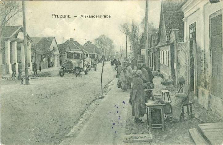 Pružany. Town at the old photos 