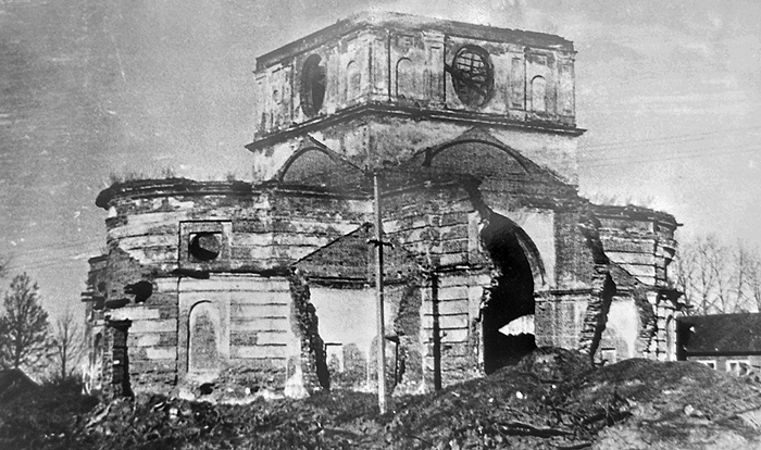 Lenina (Papoŭka). Orthodox church of Saint Nicholas