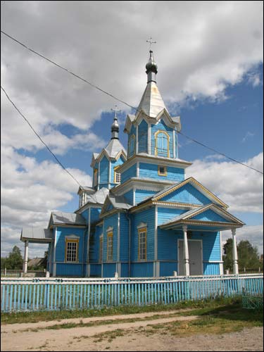 Čyrvony Partyzan (Płutoŭka). Orthodox church of the Birth of the Virgin